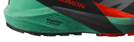 Corte lateral mostrando la mediasuela Energy Foam de la Salomon Sense Ride 5